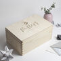 Personalised Pet Engraved Wooden Christmas Eve Box, thumbnail 1 of 3