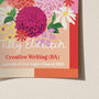 Personalised 'Blooming Brilliant' Print Graduation Gift, thumbnail 2 of 10