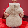 Sheepskin Hot Water Bottle In Assorted Colours, thumbnail 1 of 8