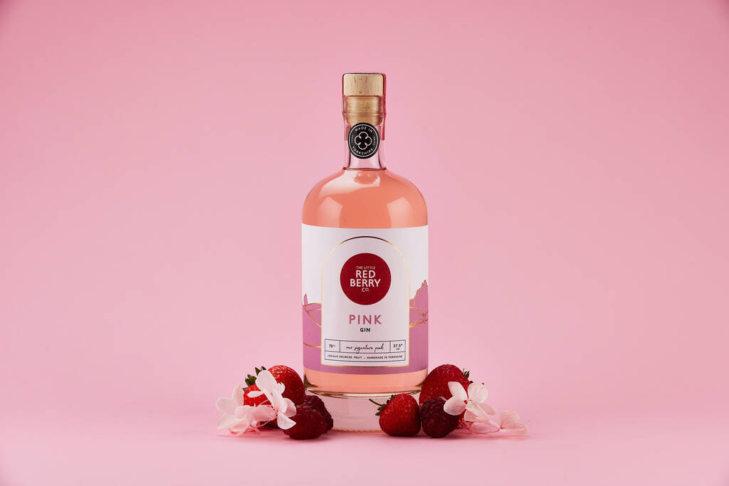 70cl Yorkshire Pink Gin, 1 of 8