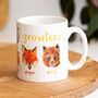 'Growlers' Ceramic Animal Mug, thumbnail 1 of 7