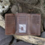 Artisan Range Woman's Large Brown Leather Purse Rfid Safe, thumbnail 4 of 8