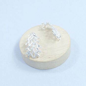 Silver Lilia Earrings, 3 of 5