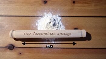 Personalised Baking Gift – Rolling Pin Or Spatula, 8 of 9