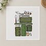 40th Birthday Gift For Gardeners Personalised Handkerchief Pair, thumbnail 1 of 9