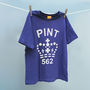 Single Pint Top Tshirt In A Range Of 11 Colours, thumbnail 2 of 11