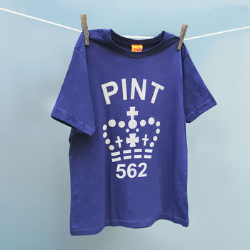 Single Pint Top Tshirt In A Range Of 11 Colours, 2 of 11
