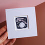 Love You To The Moon And Back Mini Art Print, thumbnail 2 of 8