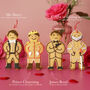 Biscuiteers Hand Iced Heart Throbs Letterbox Biscuits, thumbnail 3 of 4