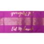 Eid Table Runner Purple And Gold, thumbnail 1 of 2