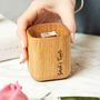 Personalised Oak Whiskey Tumbler For Her, thumbnail 4 of 10