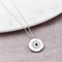 Personalised Sterling Silver Birthstone Necklace, thumbnail 4 of 6