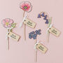 Personalised Teacher Thank You Gift Wooden Flower, thumbnail 3 of 9