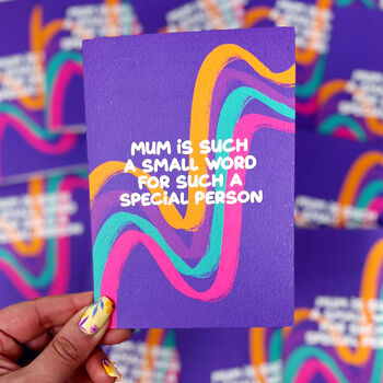 Mum Birthday Card 'Mum You Are A Special Person', 4 of 6