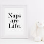 Naps Are Life Print, thumbnail 3 of 3