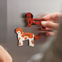Peronalised Dog Breed Fridge Magnet, thumbnail 1 of 12
