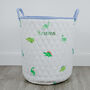 Personalised Dinosaur Quilted Toy Bag, thumbnail 4 of 4