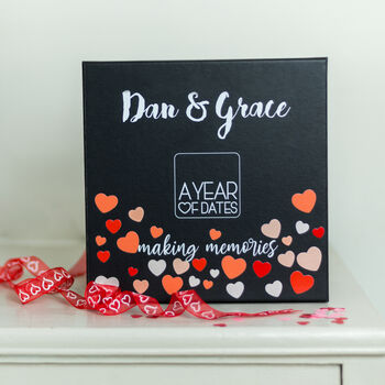 Our First Anniversary Box Of Date Night Ideas, 4 of 6