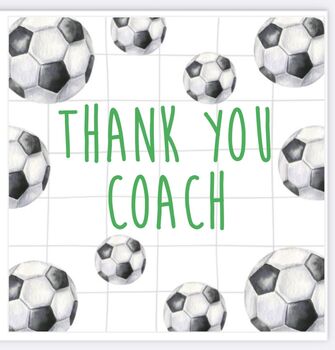 Thank You Coach Card, 2 of 3