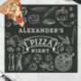 Personalised Pizza Glass Chopping Board, thumbnail 4 of 4