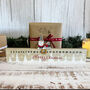 Wooden Santa Advent Christmas Countdown Ruler Red And White, thumbnail 1 of 5