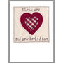 Personalised Love Heart Anniversary Or Valentines Card, thumbnail 10 of 12
