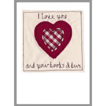 Personalised Love Heart Anniversary Or Valentines Card, 10 of 12