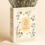 Personalised Photo Ceramic Little Book Of Flowers Vase, thumbnail 4 of 4