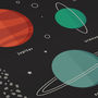 Our Solar System Kids Space Poster, thumbnail 2 of 5