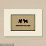 Personalised Tibetian Terrier Print For One Or Two Dogs, thumbnail 9 of 10
