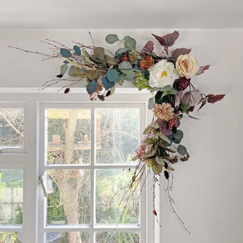Customised Artificial And Dried Flower Garland, 4 of 9