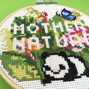 Mother Nature Cross Stitch Kit, 3 of 8