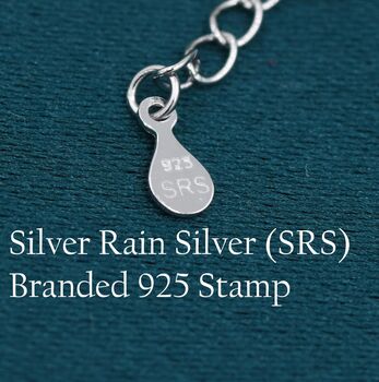 Sterling Silver Trillion Cut Cz Bezel Bracelet, 3 of 12