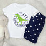 Kids Personalised Dinosaur Pyjamas, thumbnail 5 of 5