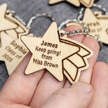 Class Of 2026 Shooting Star Keyring, Year Six Leavers, 4 of 7