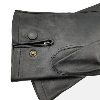 Barrington. Men's Unlined Leather Gloves, 8 of 10