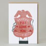 'Fbi Love You' Card, thumbnail 1 of 2