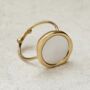 Geometric Circle Ring, thumbnail 5 of 8