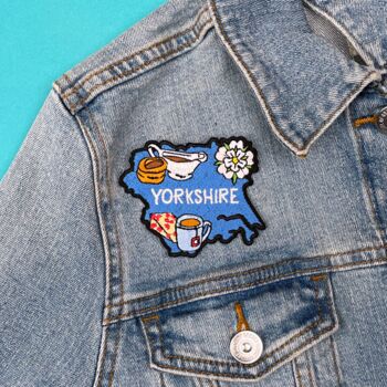 Yorkshire County Sew On Patch, 2 of 2