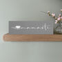 Handcrafted Yoga Studio Namaste Wooden Sign, thumbnail 1 of 4