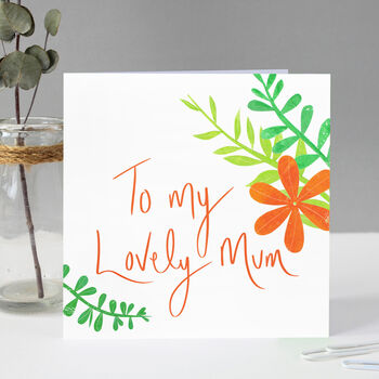 Floral Mother's Day Card, 2 of 5