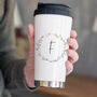 Personalised Olive Wreath Travel Mug, thumbnail 1 of 1