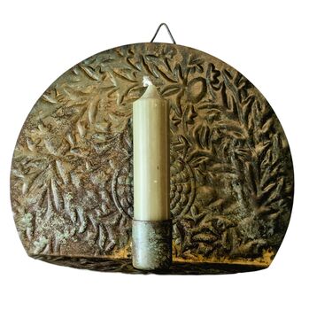 Wall Candle Holder Gift Set | Incl Three Candles, 4 of 4