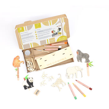 Personalised 'Save Our Animals' Craft Kit, 7 of 11