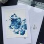 Sold Customised Greeting Cards With A Fluid Art Piece, thumbnail 1 of 8