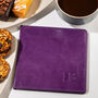 Blue Badge Permit Holder In Purple Italian Leather, thumbnail 7 of 10