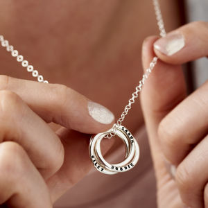 mother and daughter necklace not on the high street