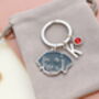 Personalised Black Labrador Retriever Keyring, thumbnail 9 of 11
