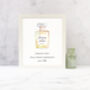 Just Like Mum Mother's Day Perfume Bottle Print, thumbnail 3 of 3