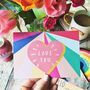 Rainbow Love You Card Recycled, thumbnail 1 of 2